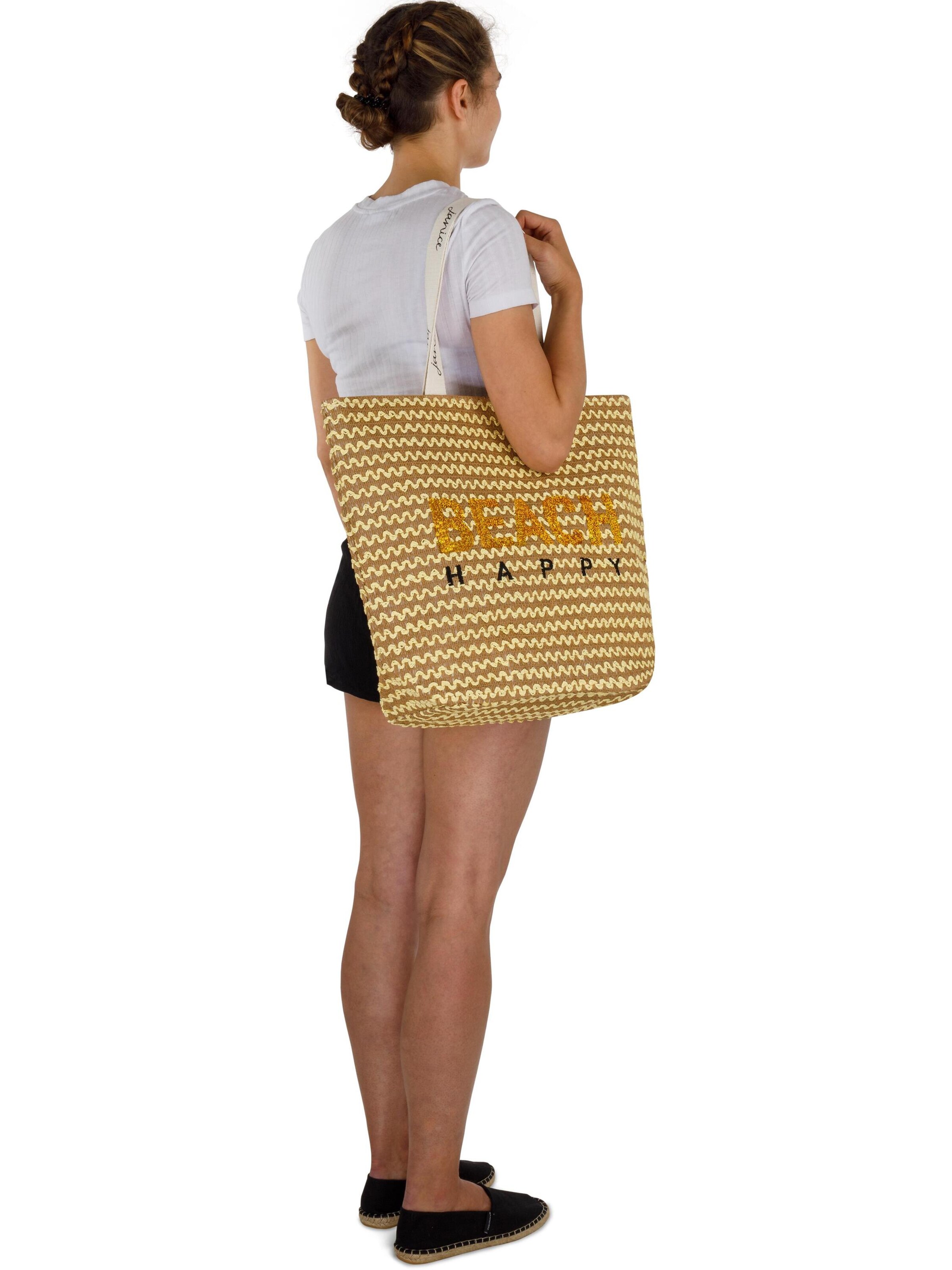 normani Strandtas 'Meeru' in Beige