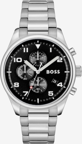 BOSS Black - Reloj analógico en negro: frente