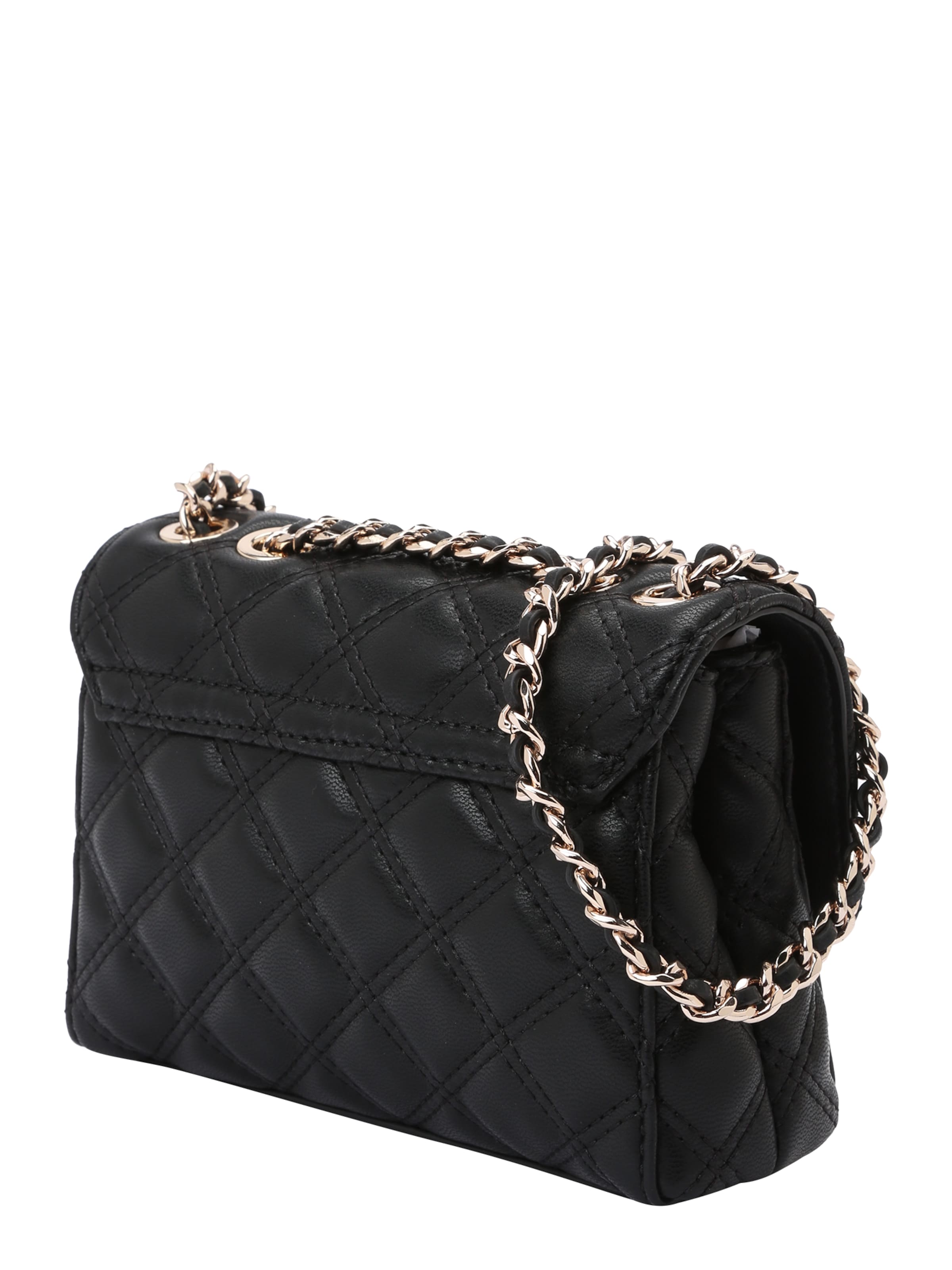 juoda GUESS Rankinė su ilgu dirželiu 'GIULLY II MINI 2 COMP CVRT FLP'