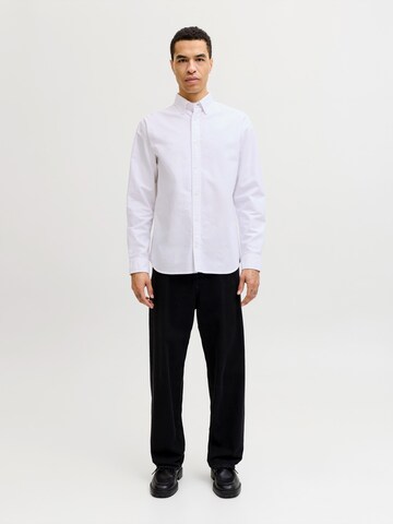 JACK & JONES Tavaline suurus Triiksärk 'JPRBLUHARVEY', värv valge