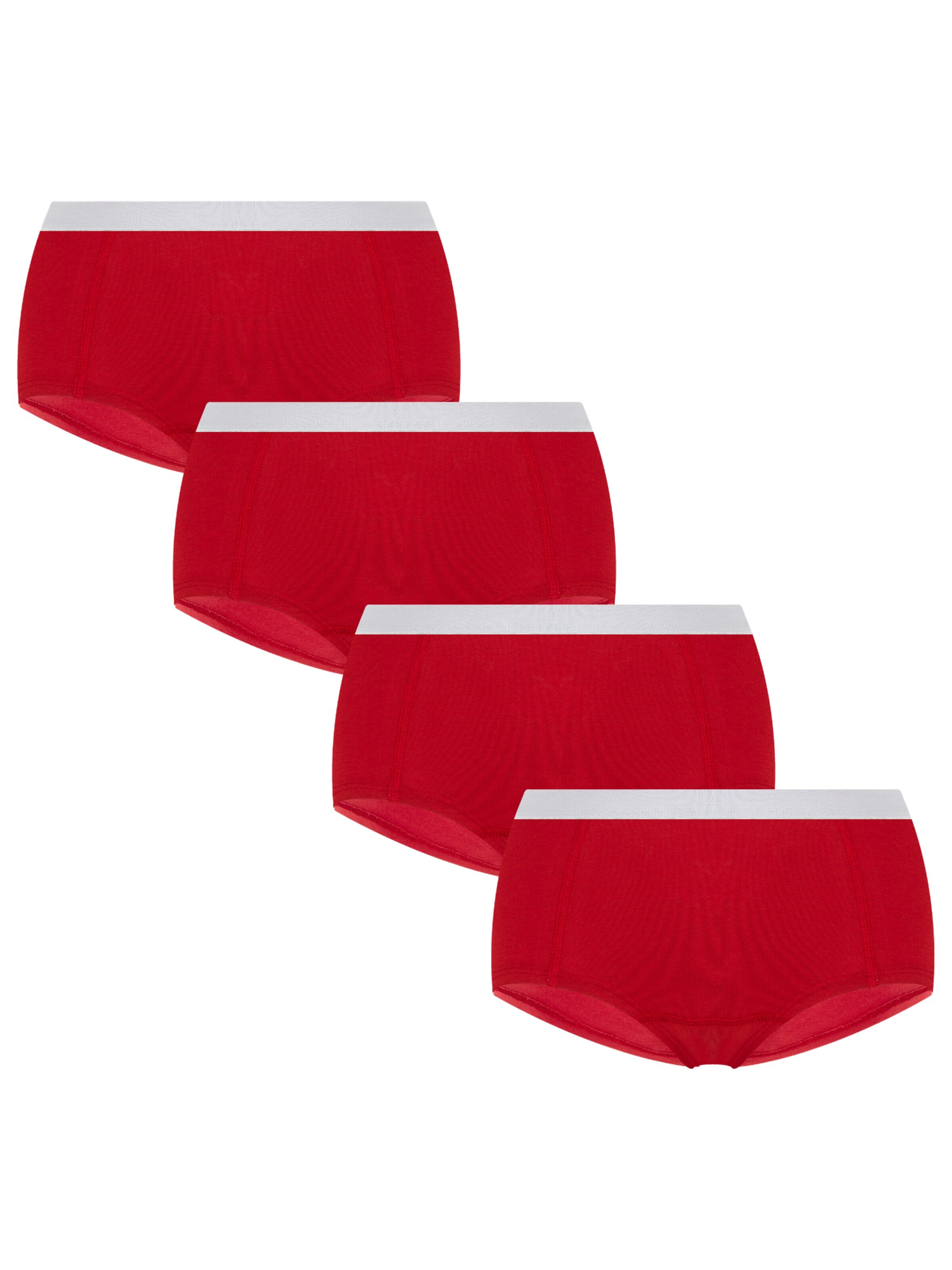 Albero Natur Boyshorts in Red: front