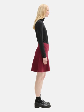 TOM TAILOR DENIM Rok in Rood