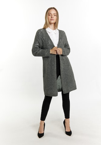 DreiMaster Klassik Knit Cardigan in Grey