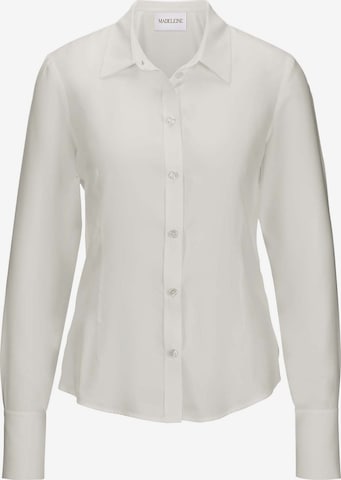Chemisier MADELEINE en blanc : devant