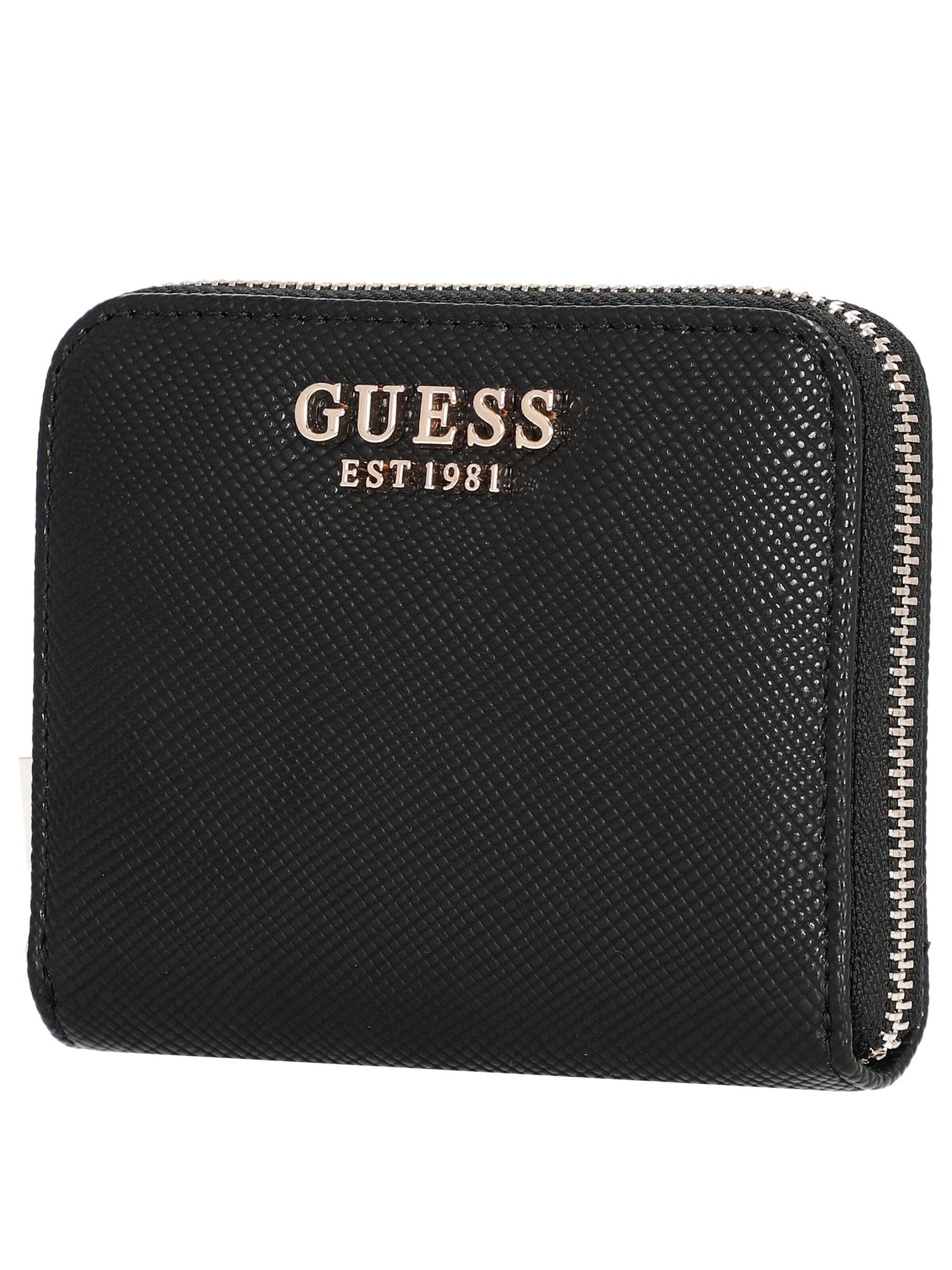 GUESS Originals Portemonnaie 'Laurel'‌‌‌‌‌‌‌‌‌ in Schwarz