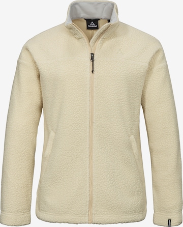 Schöffel Funktionsfleecejacke in Beige: Vorderseite