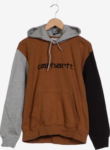Carhartt WIP Sweatshirt & Zip-Up Hoodie in XL in Brown: front