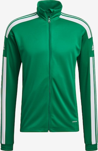 ADIDAS PERFORMANCE Sportsweatjacke 'Squadra 21' in Grün: Vorderseite
