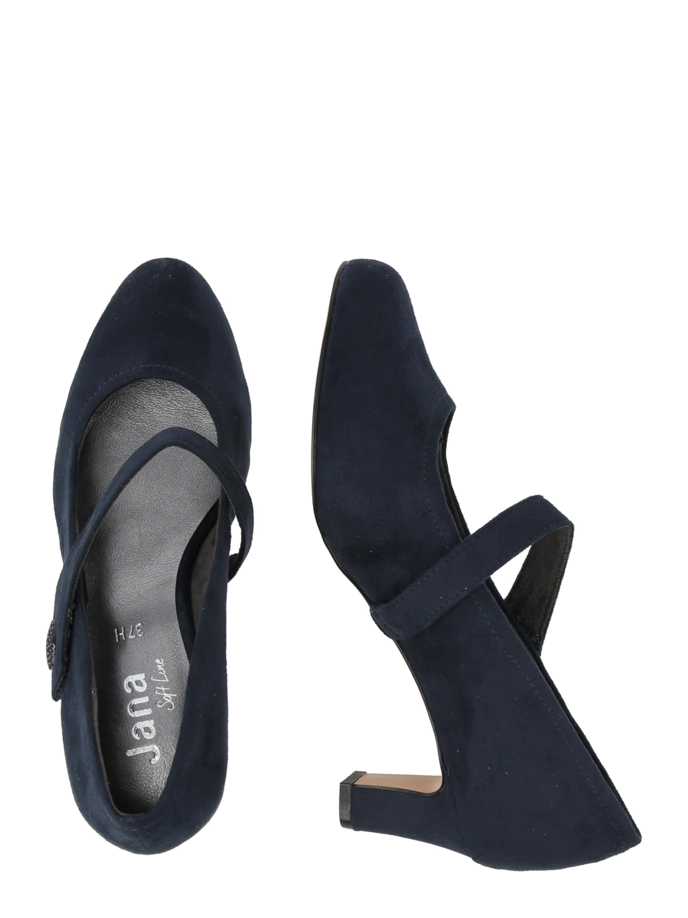 JANA Официални дамски обувки в синьо