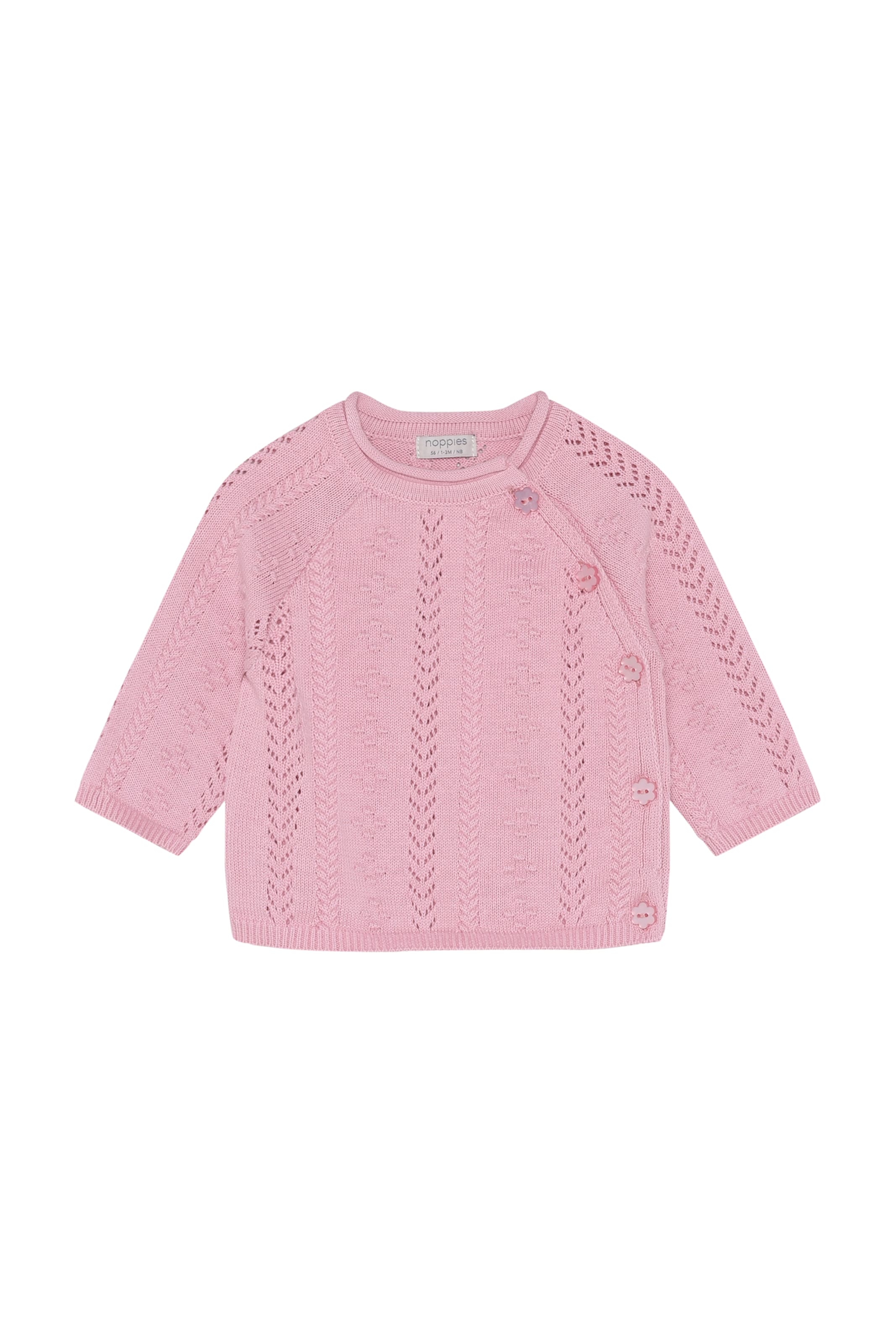 Cardigan Noppies en rose : devant