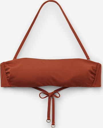 CALZEDONIA Bikinitop 'Premium Fit' in Braun: Vorderseite