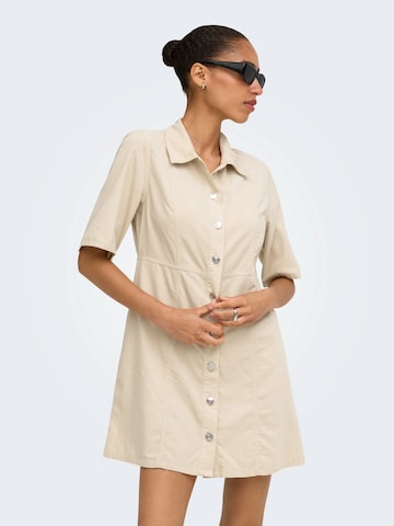 ONLY Blusekjole 'ONLAime' i beige: forside