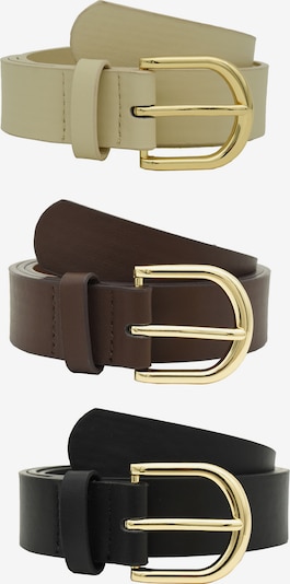 Cintura in 80 ABOUT YOU di colore beige / marrone scuro / nero, Visualizzazione prodotti