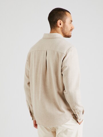 smėlio JACK & JONES Standartinis modelis Marškiniai 'REGENT'