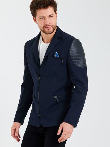 Ron Tomson Outdoorjacke in Blau