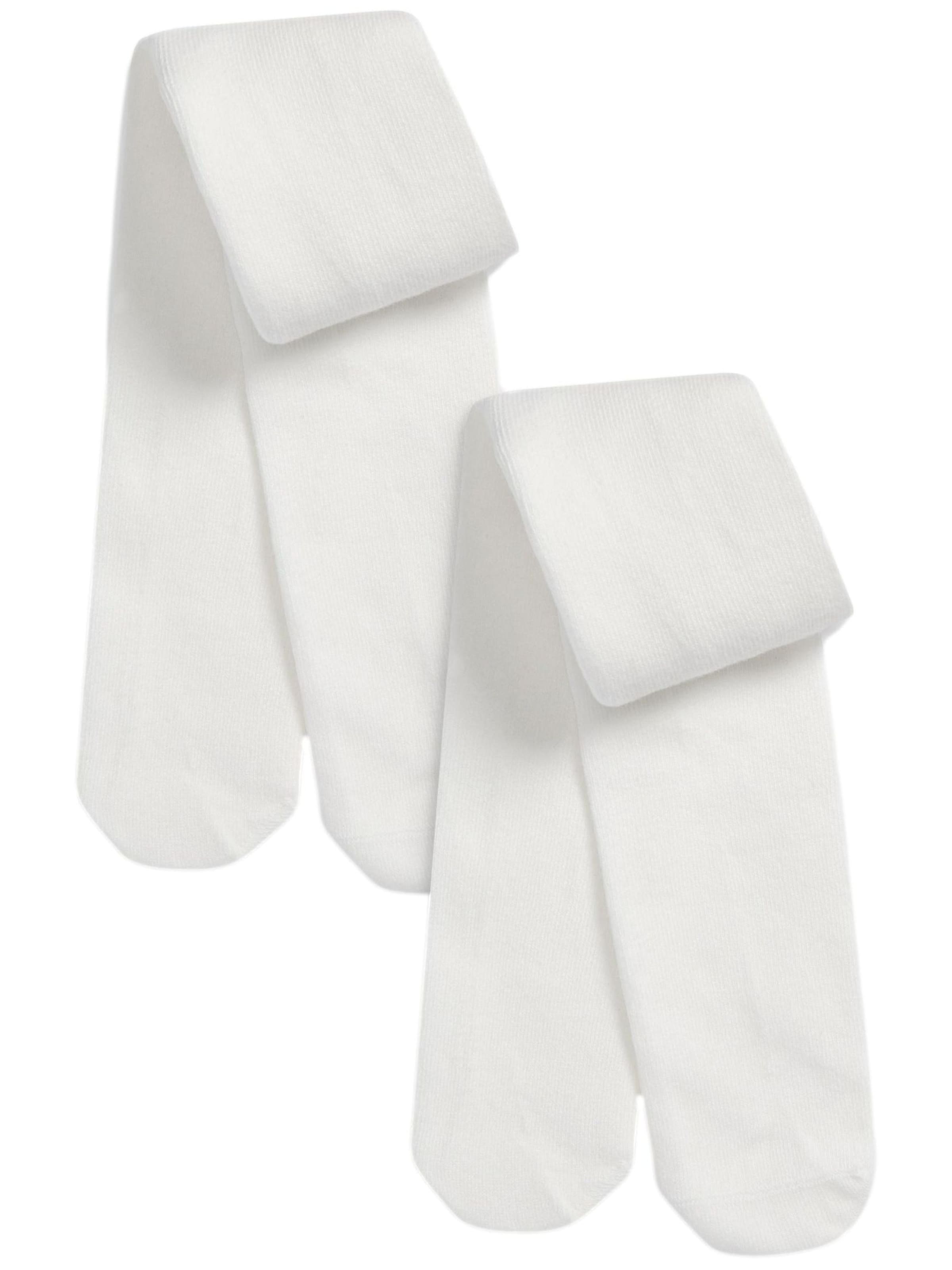 Next Чорапогащи в бяло: отпред