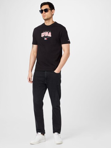 Tommy Jeans Koszulka 'Classic' w kolorze czarny