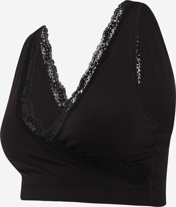 Only Maternity BH 'Eve' in Schwarz: front