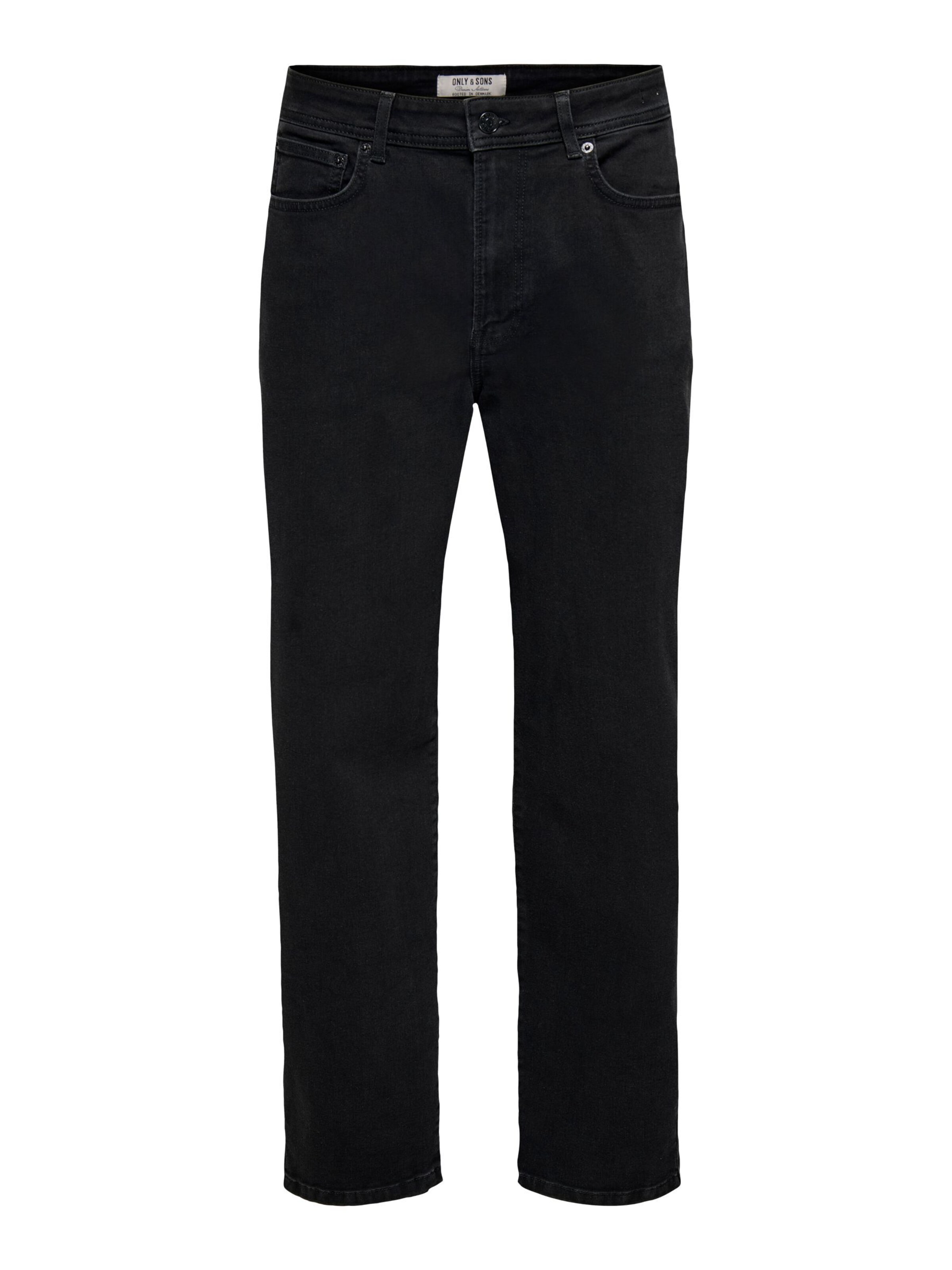 Only & Sons Jean 'FADE ' en 34/30 en noir, Vue avec produit