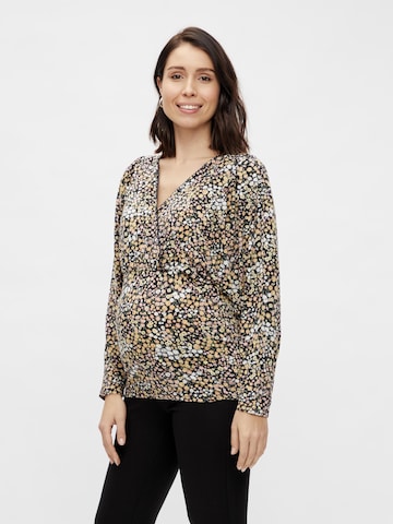 MAMALICIOUS Blouse 'Isola' in Black: front