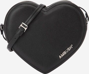 AMBUSH Crossbody Bag in Black: front