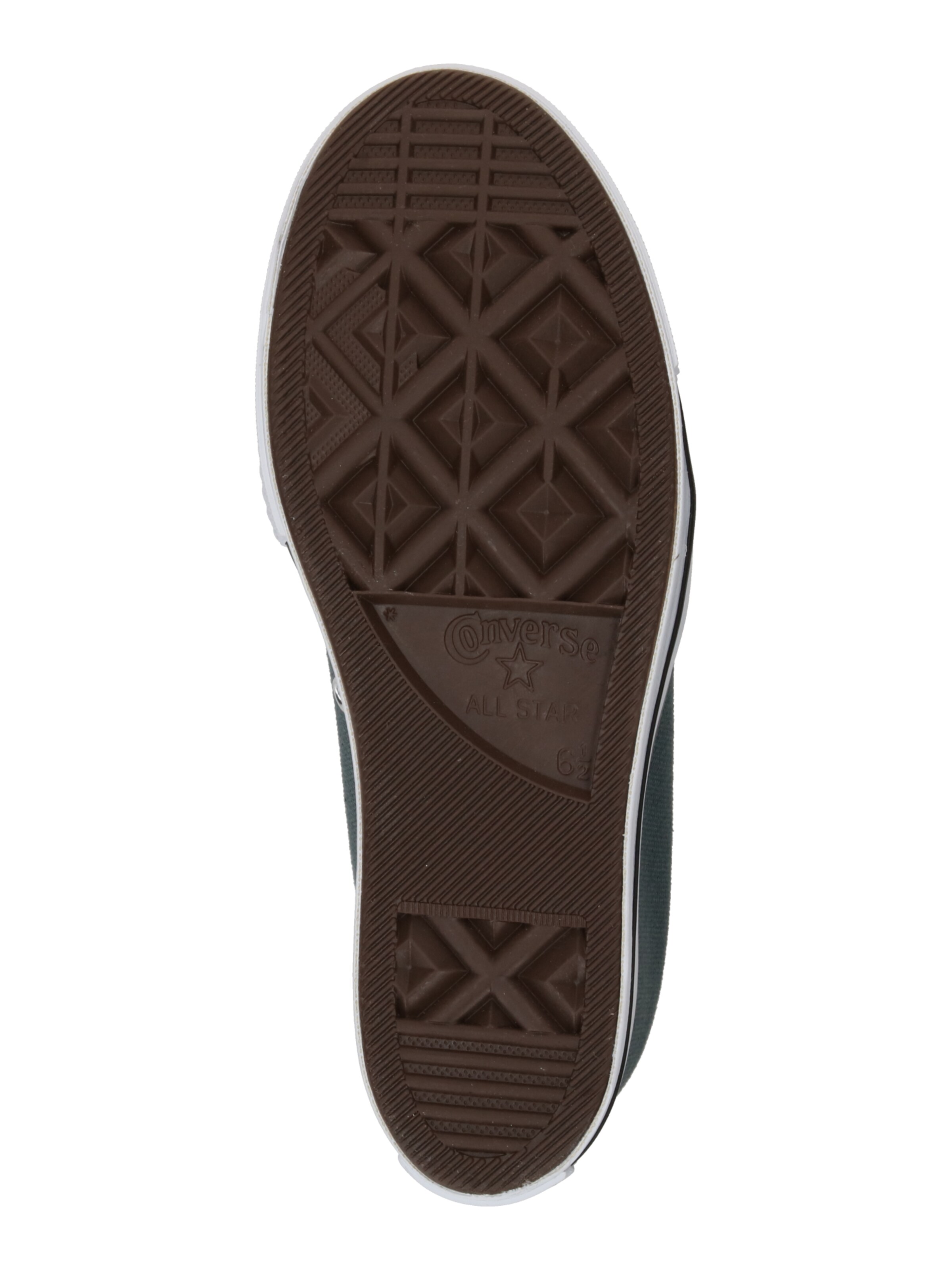 CONVERSE Korkeavartiset tennarit 'CHUCK TAYLOR ALL STAR WEDGE' värissä vihreä