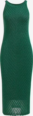 WE Fashion Knit dress in Green: front