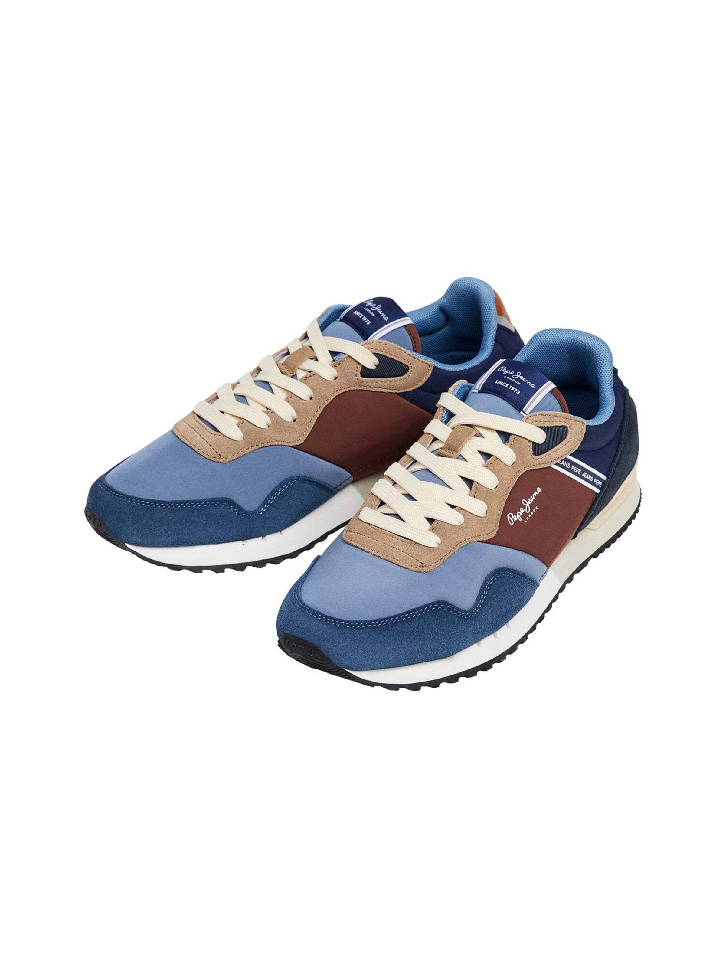 Baskets basses 'LONDON' Pepe Jeans en bleu