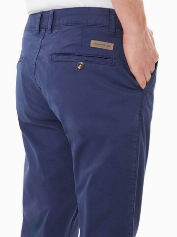 Organication Slimfit Hose in Blau