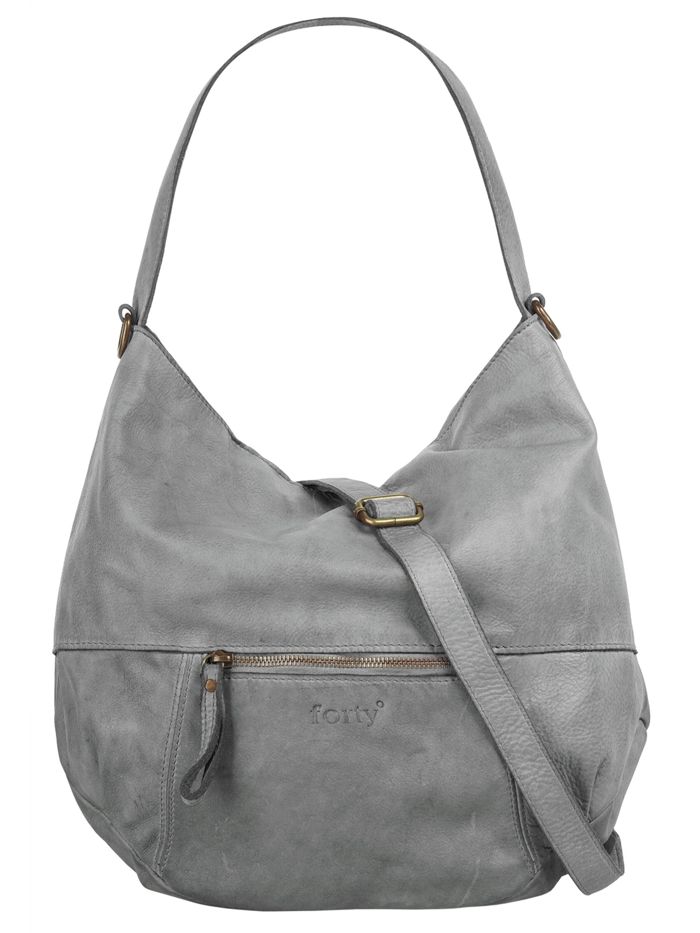 Sac bandoulière forty° en gris : devant