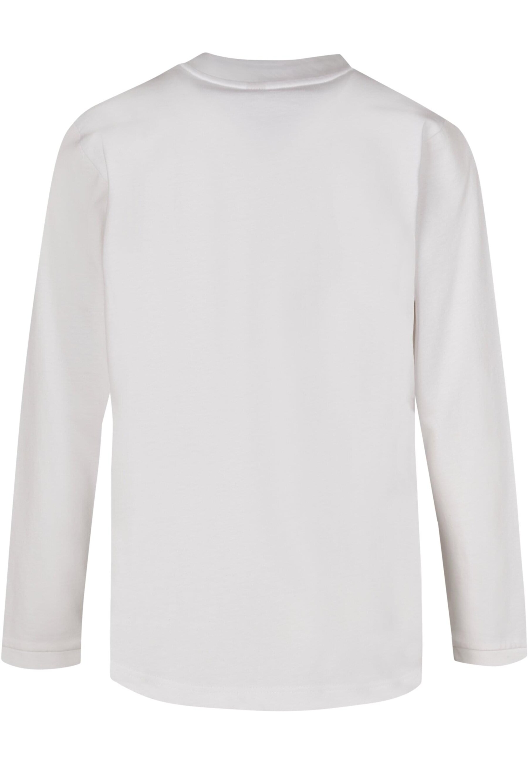 Maglietta 'Stranger Things - Hawkins Tigers' di ABSOLUTE CULT in bianco