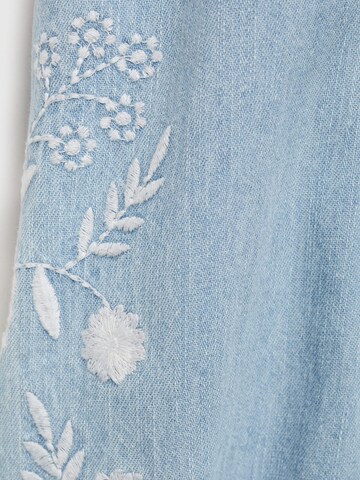 MANGO KIDS Bluse 'MARTA' in Blau