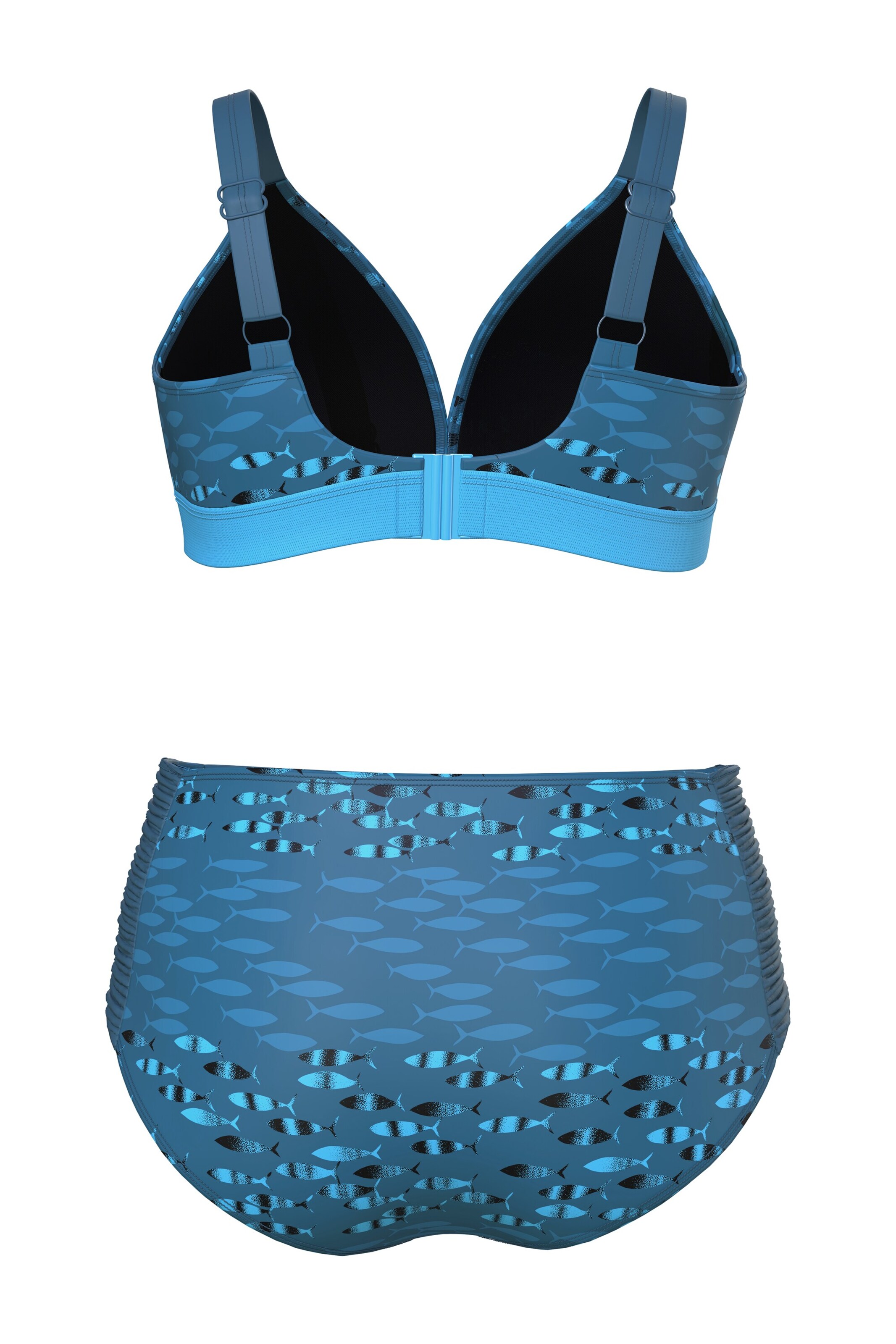 Triangle Soutien-gorge Ulla Popken en bleu