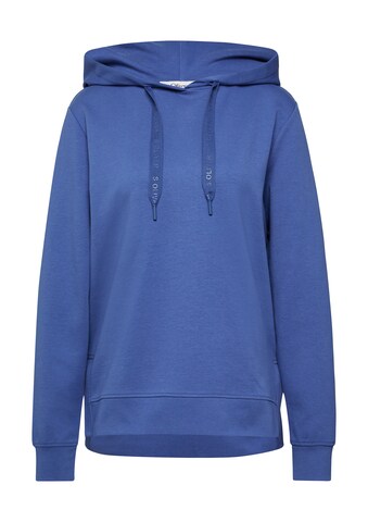 s.Oliver Sweatshirt in Blauw: voorkant