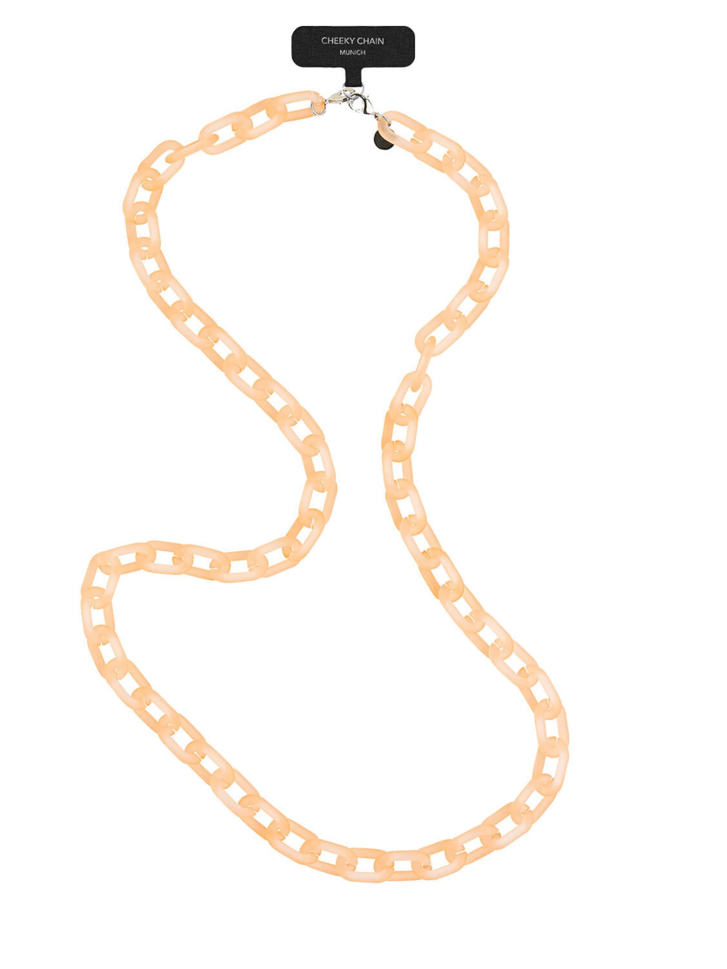 Cheeky Chain Munich Smartphonehoesje 'Icy' in Oranje: voorkant