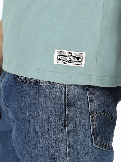 Denim Factory T-Shirt en XXL en vert chiné, Vue avec produit