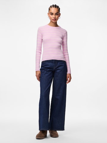 PIECES Sweter w kolorze fioletowy