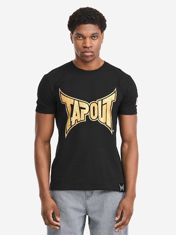 Tapout Shirt 'Rinconada' in Black: front