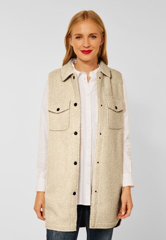 STREET ONE Vest in Beige: front