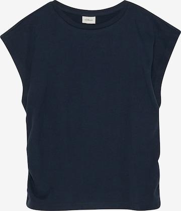 T-Shirt s.Oliver en bleu : devant