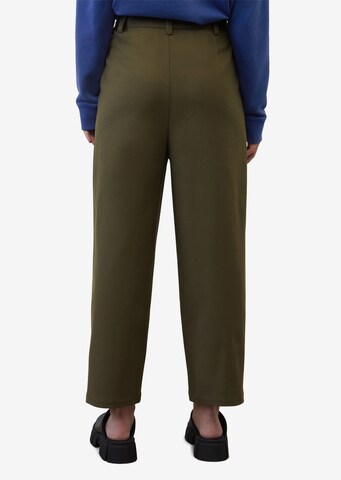 Marc O'Polo DENIM Loose fit Pleat-front trousers in Green