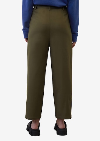 Marc O'Polo DENIM Loose fit Pleat-Front Pants in Green