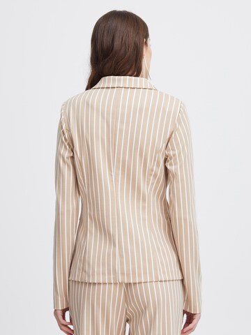 ICHI Blazer 'KATE' in Beige