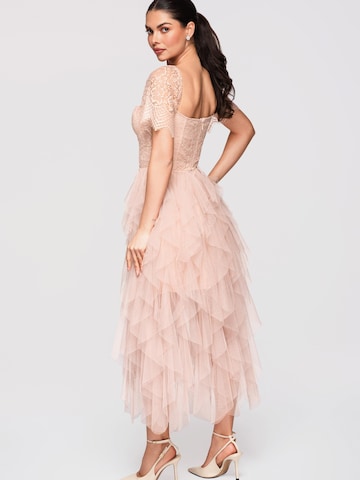 Ombre Evening dress in Pink