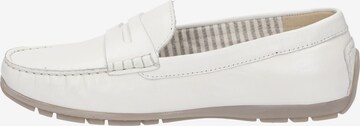 SIOUX Classic Flats in White