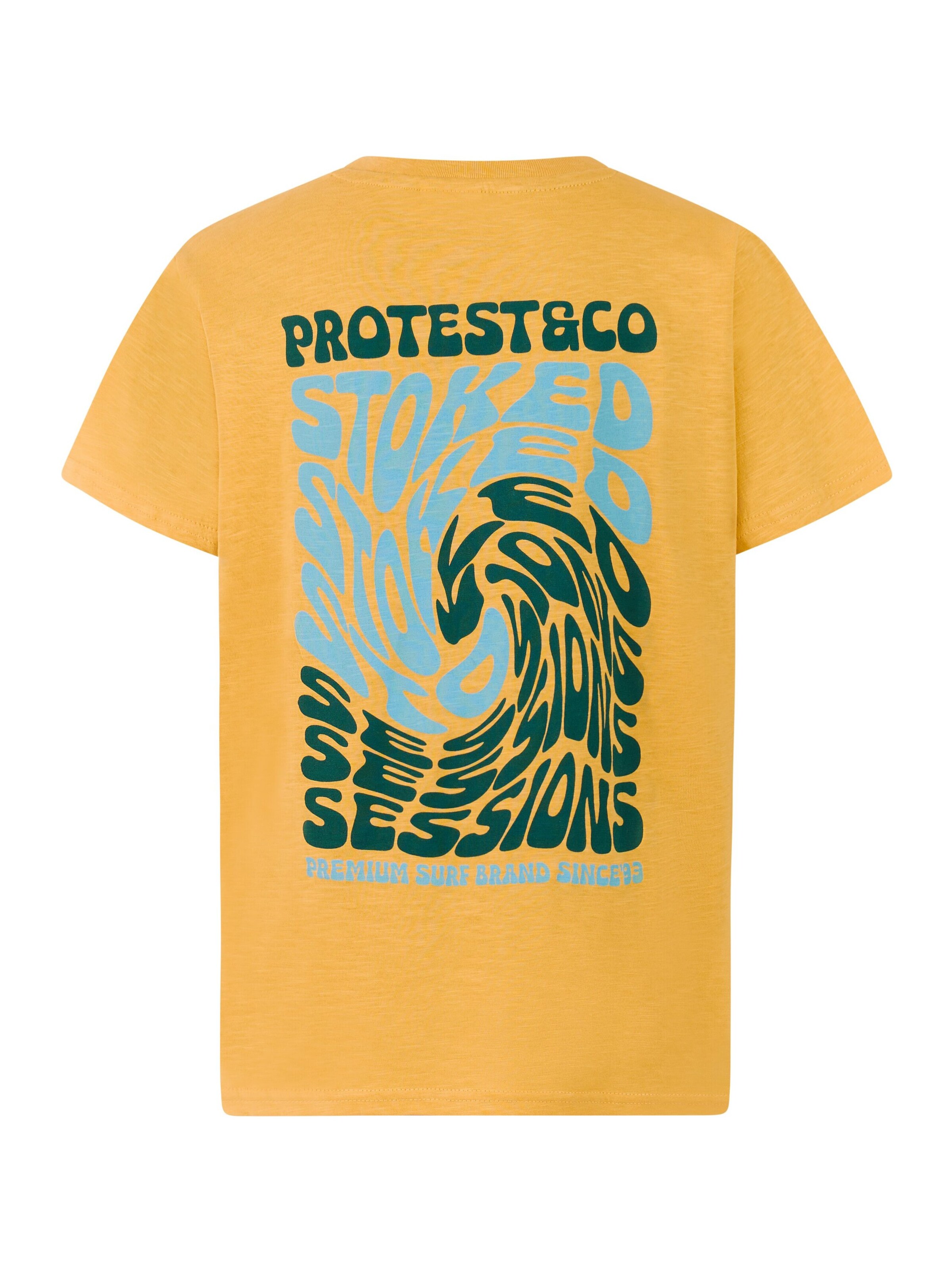 PROTEST Shirt 'PRTBarlow JR' in Gelb