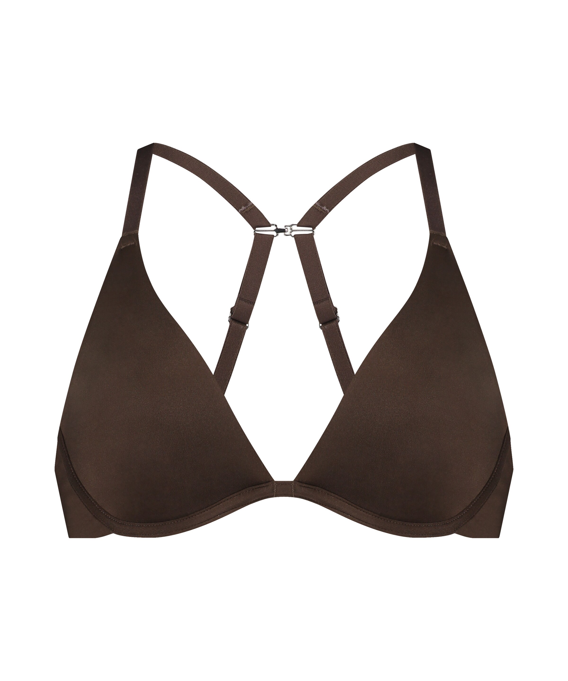 Hunkemöller Triangel BH in Bruin: voorkant