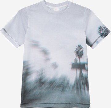 T-Shirt s.Oliver en gris : devant