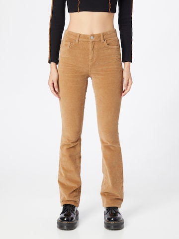 ONLY Flared Pants in Beige: front