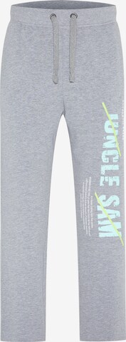 UNCLE SAM Pants in Grey: front